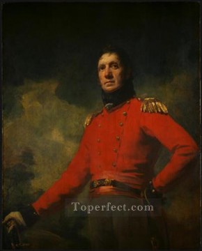 ヘンリー・レイバーン Painting - フランシス・ジェームズ・スコット大佐 スコットランドの肖像画家 ヘンリー・レイバーン